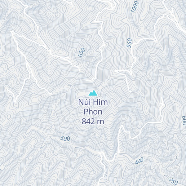 Map of Núi Him Phon