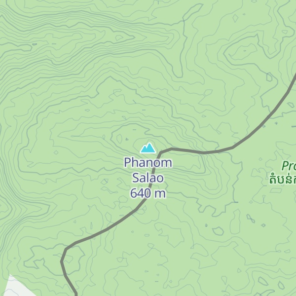 Map of Phanom Salao