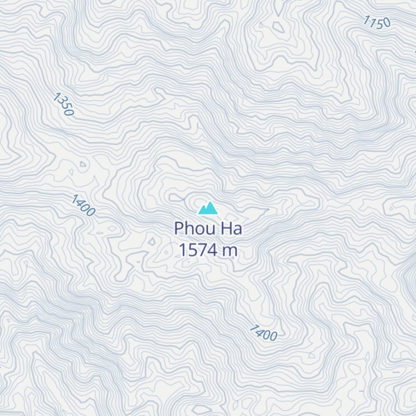 Map of Phou Ha