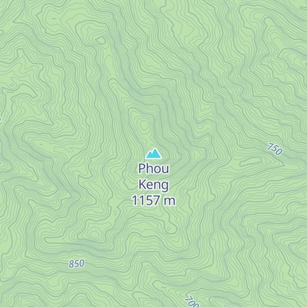 Map of Phou Keng