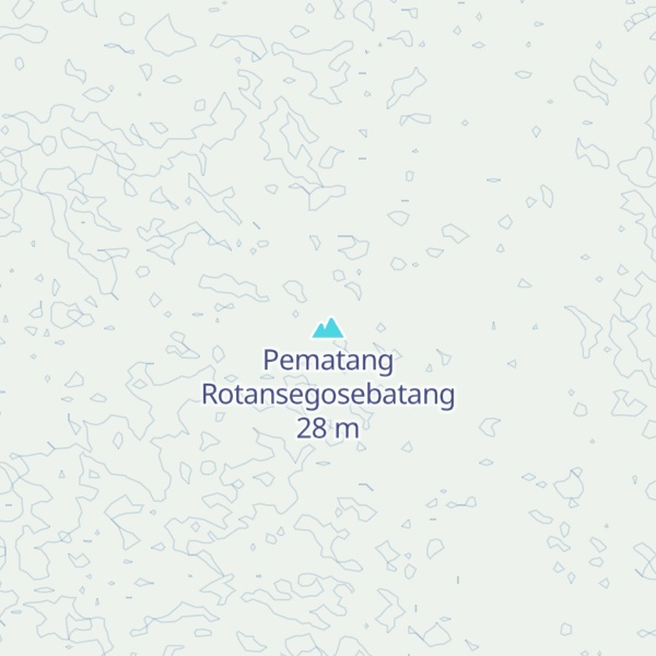 Map of Pematang Rotansegosebatang