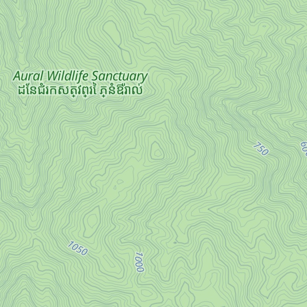 Map of Phnum Khchuol