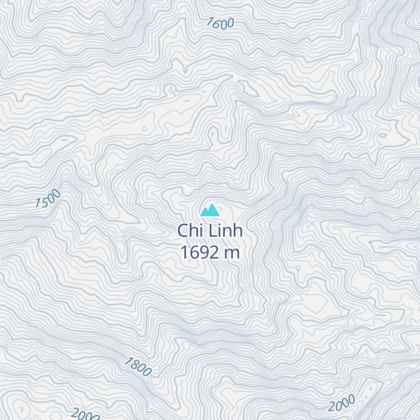 Map of Chi Linh