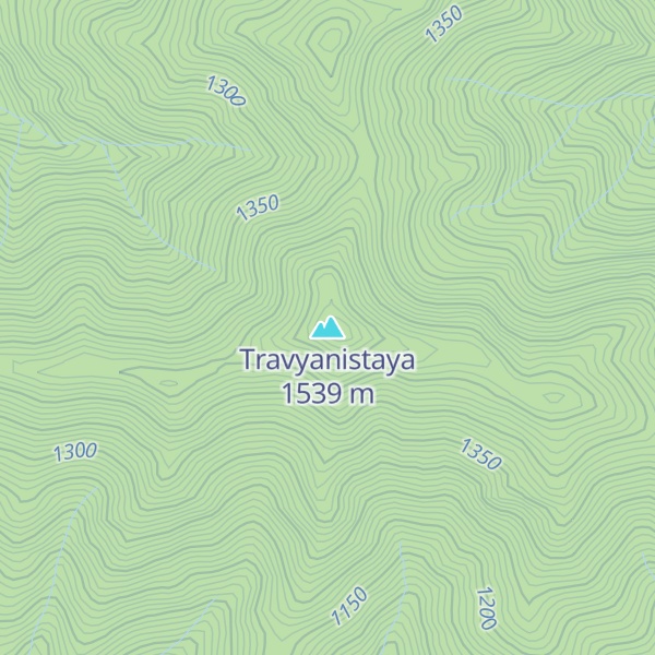 Map of Travyanistaya