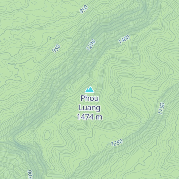 Map of Phou Luang