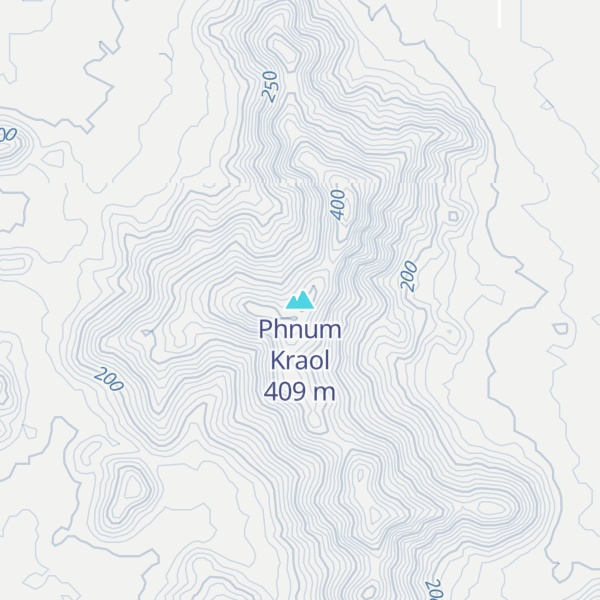 Map of Phnum Kraol