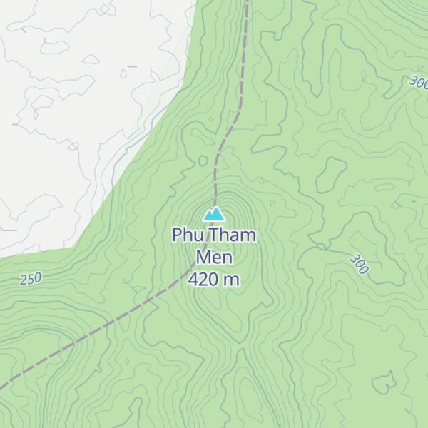 Map of Phu Tham Men