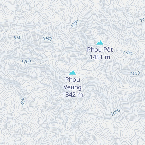 Map of Phou Veung
