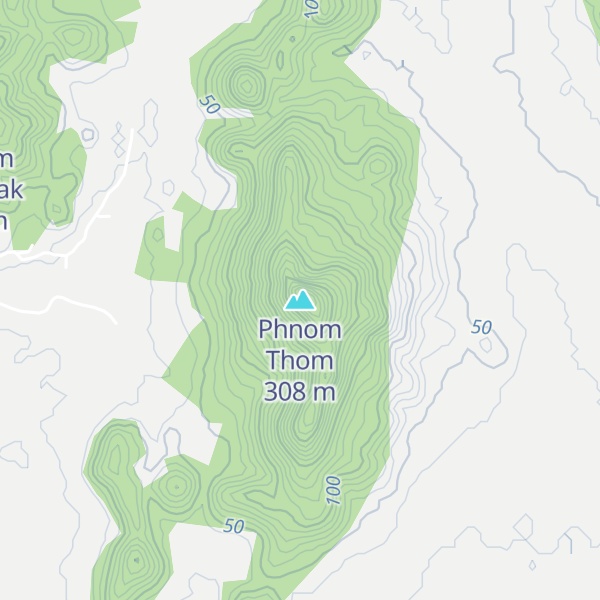 Map of Phnom Thom