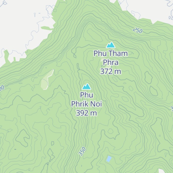 Map of Phu Phrik Noi