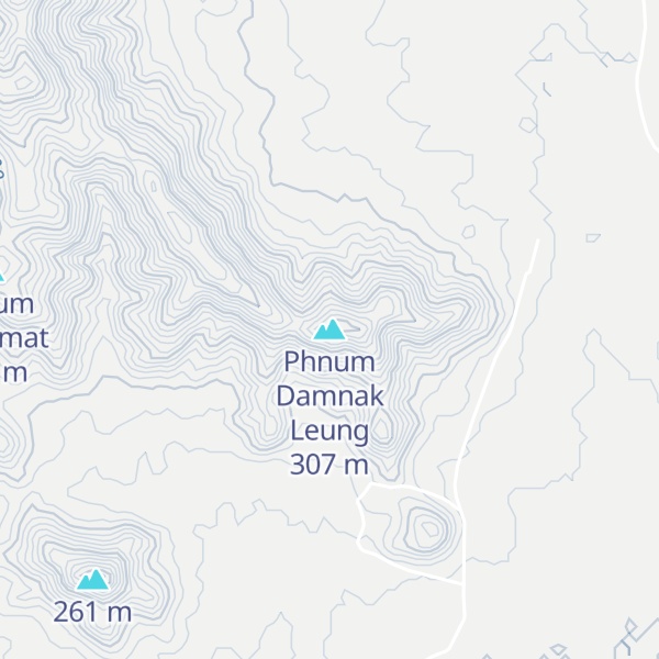Map of Phnum Damnak Leung