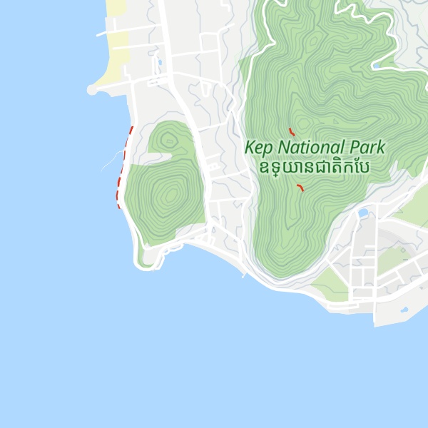 Map of Kep Tourism Office
