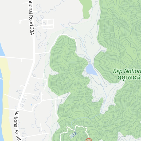 Map of Phnom Roling