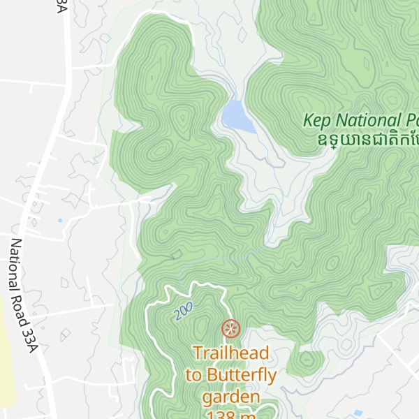 Map of Phnum Roling