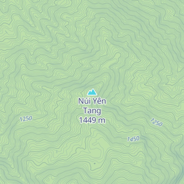 Map of Núi Yên Tang