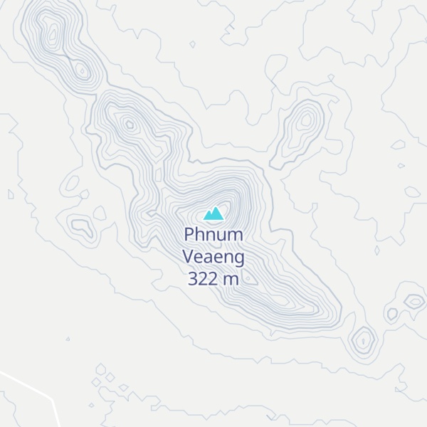 Map of Phnum Veaeng