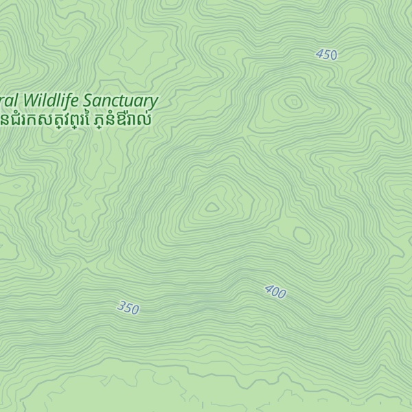 Map of Phnum Totiek