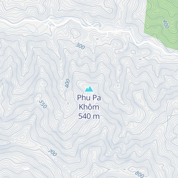 Map of Phu Pa Khôm