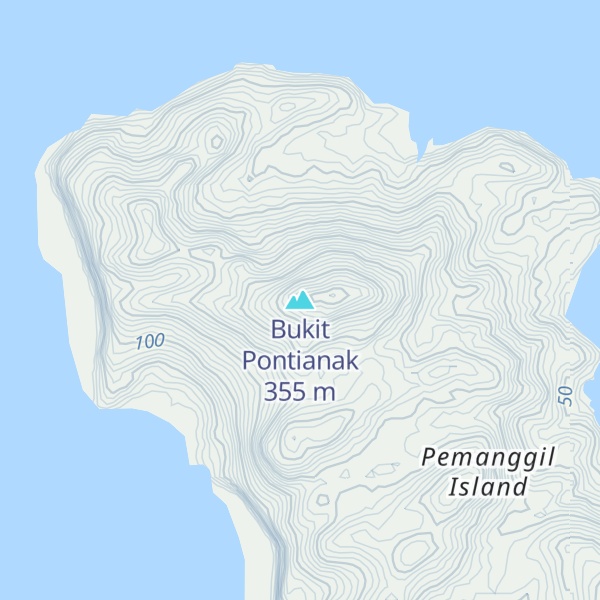 Map of Bukit Pontianak