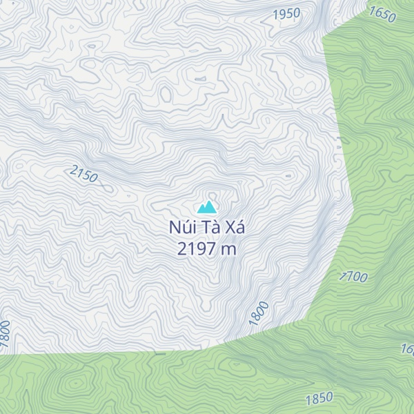 Map of Núi Tà Xá