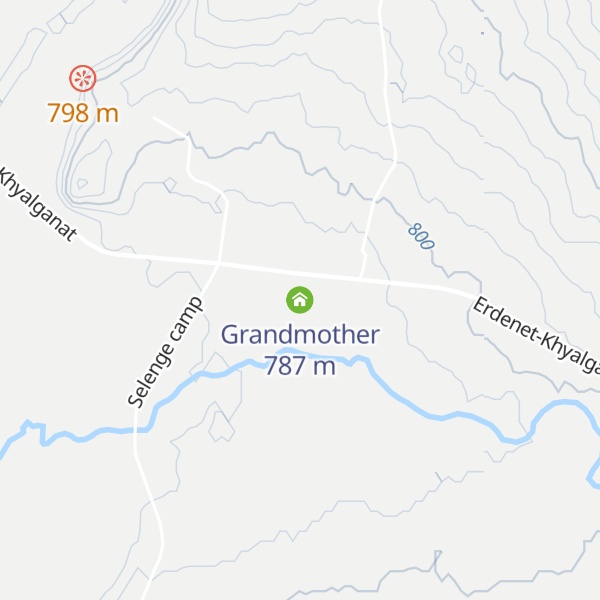 Map of Grandmother