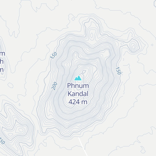 Map of Phnum Kandal