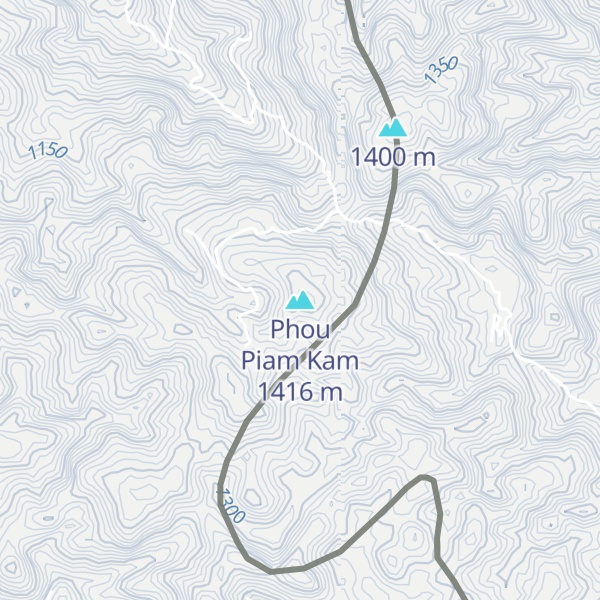 Map of Phou Piam Kam