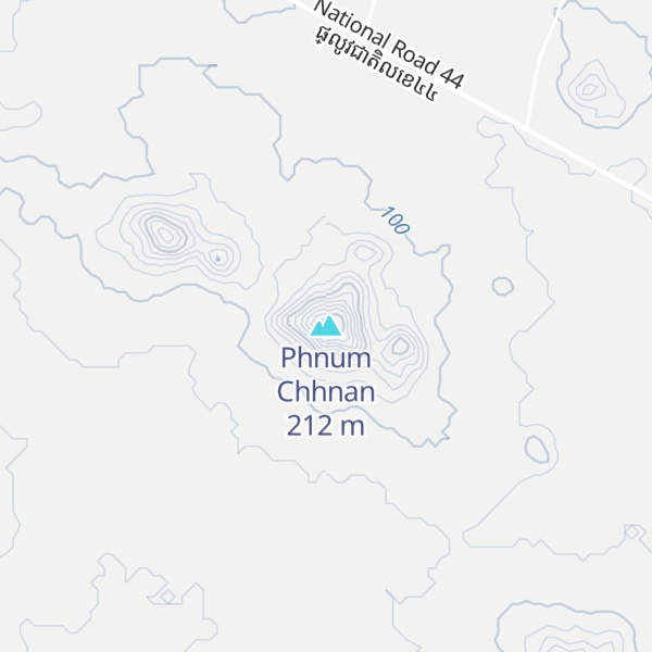 Map of Phnum Chhnan