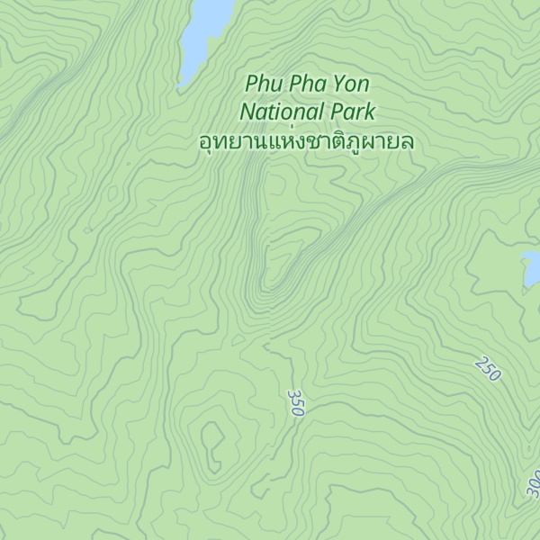Map of Phu Tham Phra