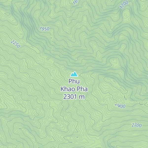 Map of Phu Khao Pha