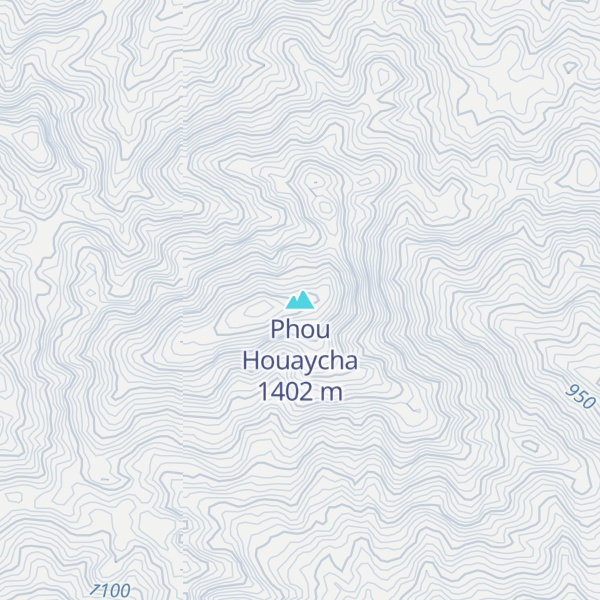 Map of Phou Houaycha