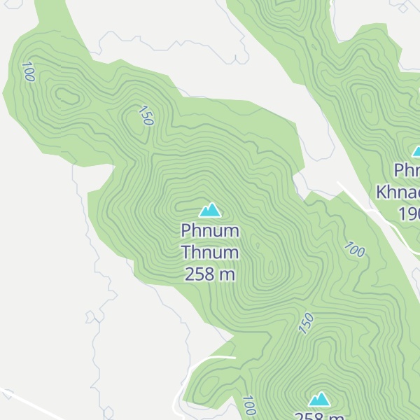 Map of Phnum Thnum
