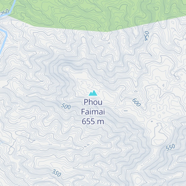 Map of Phou Faimai
