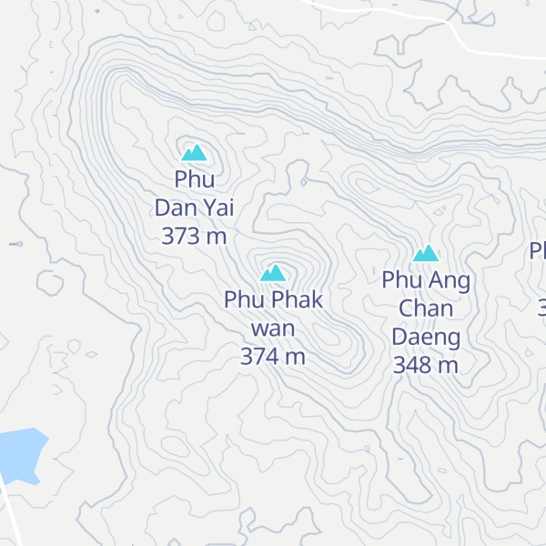 Map of Phu Phak wan