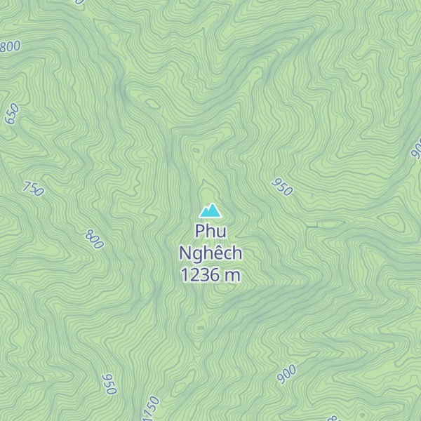 Map of Phu Nghêch