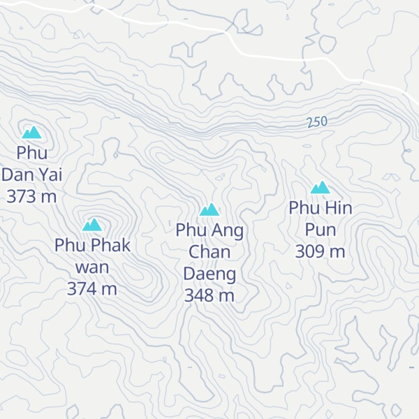 Map of Phu Ang Chan Daeng