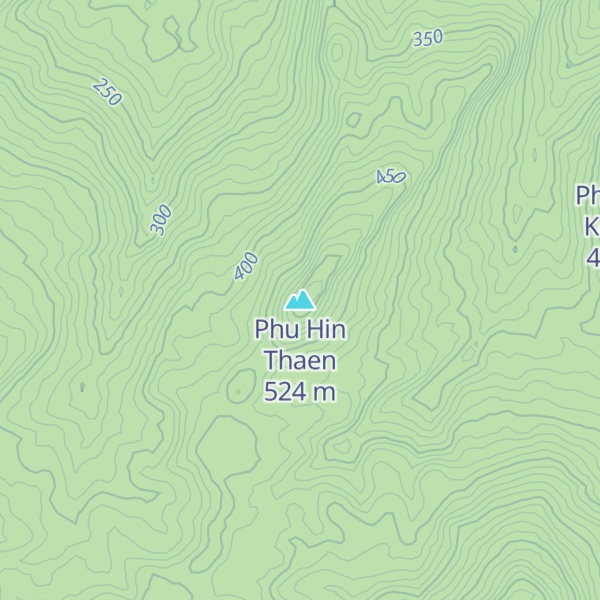 Map of Phu Hin Thaen