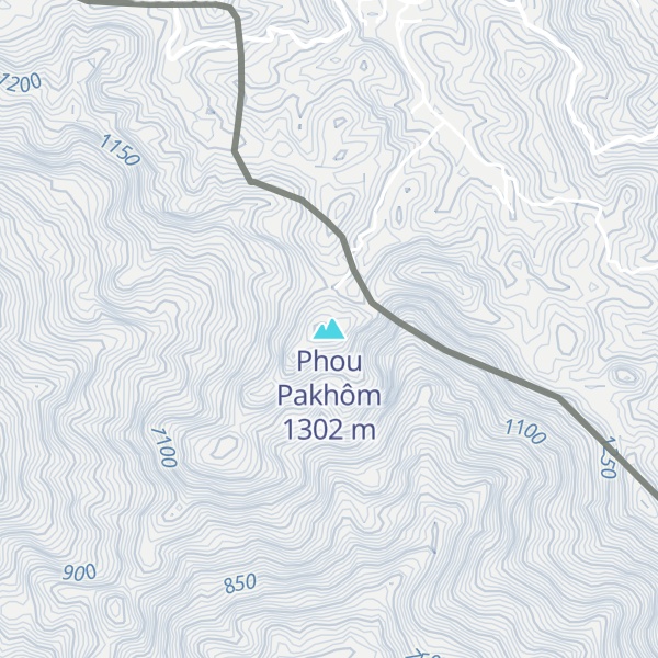 Map of Phou Pakhôm