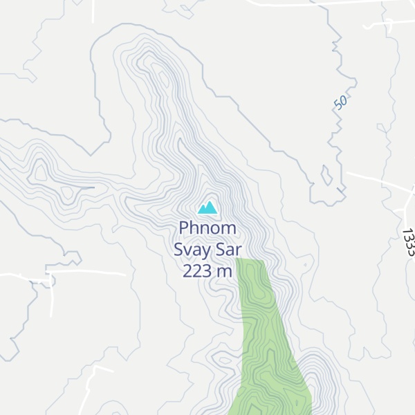 Map of Phnom Svay Sar