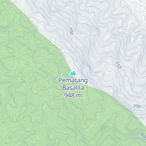Map of Pematang Basalila