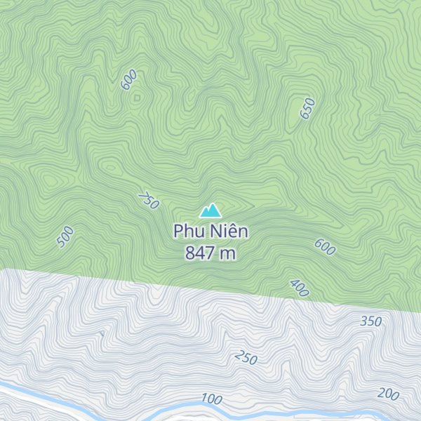 Map of Phu Niên