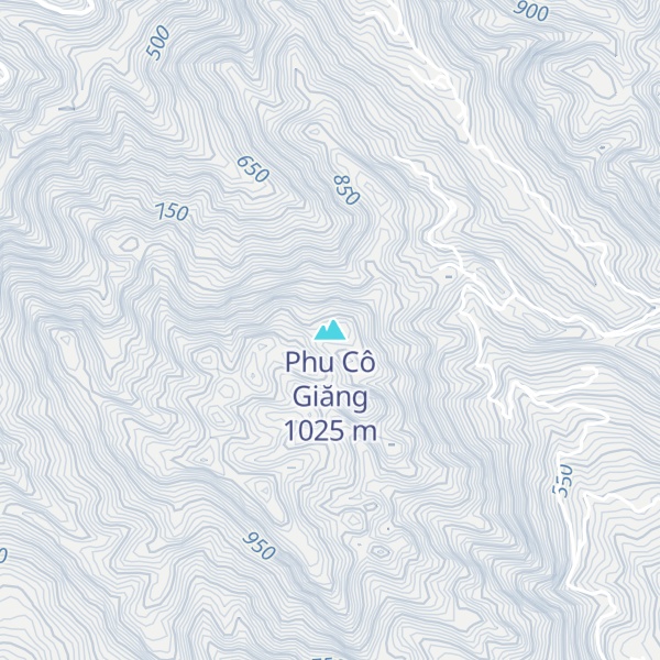Map of Phu Cô Giăng