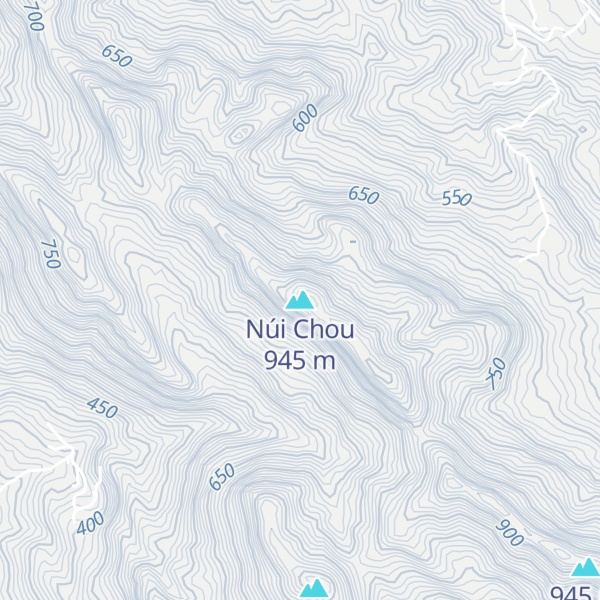 Map of Núi Chou