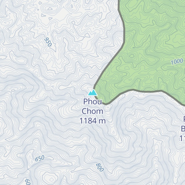Map of Phou Chom
