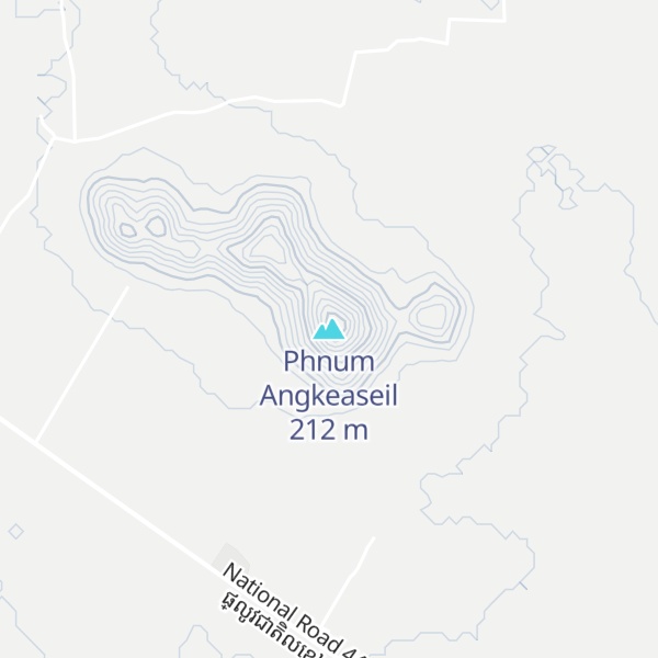 Map of Phnum Angkeaseil