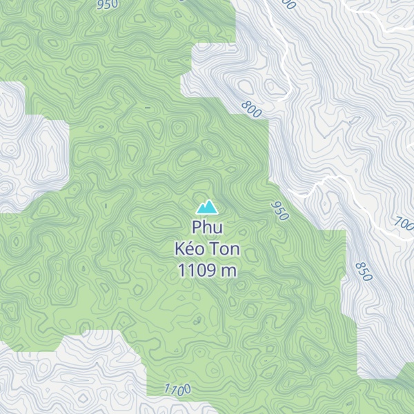 Map of Phu Kéo Ton