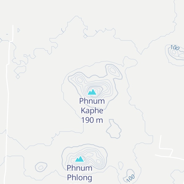 Map of Phnum Kaphe