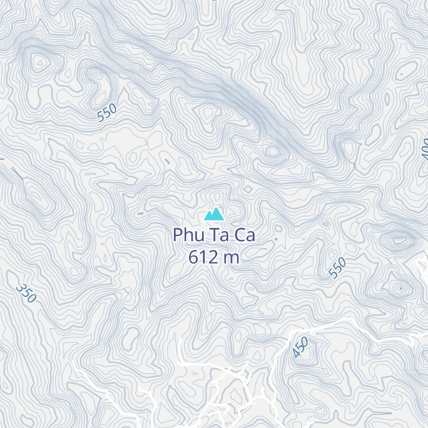 Map of Phu Ta Ca