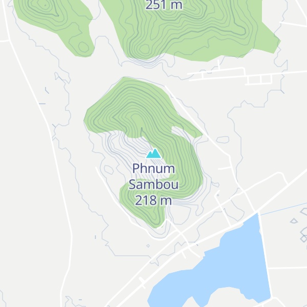 Map of Phnum Sambou