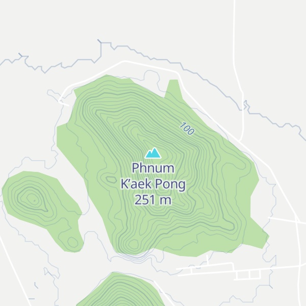 Map of Phnum K’aek Pong